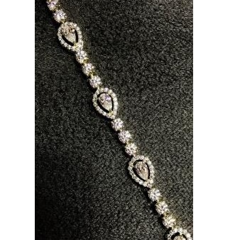 Attractive 9KT swarovski Bracelet