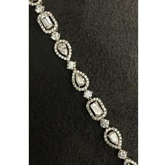 Designer 9KT Swarovski Ladies Bracelet