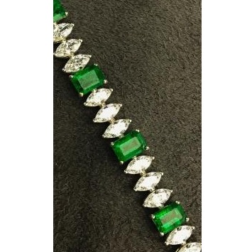 Antique Style 9KT Swarovski Bracelet
