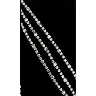 Plan Simple 9KT Swarovski Ladies Bracelet