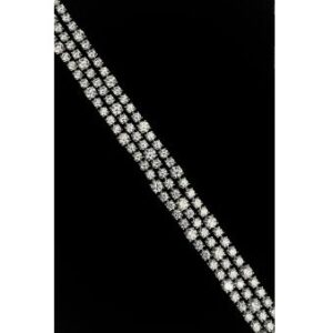 Plan Simple 9KT Swarovski Ladies Bracelet