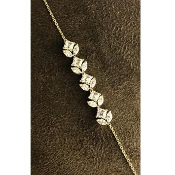 Delicate 9KT Swarovski Ladies Bracelet