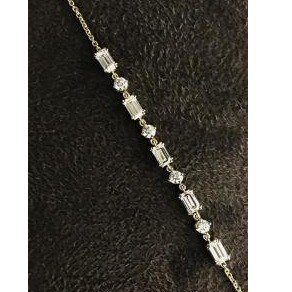 Modern 9KT Swarovski Ladies Bracelet