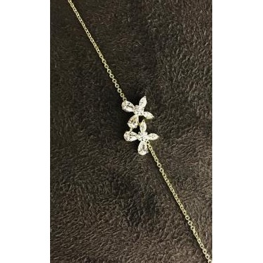Light Weight 9KT Swarovski Ladies Bracelet
