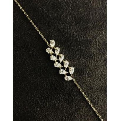 Simple Plan 9KT Swarovski Bracelet