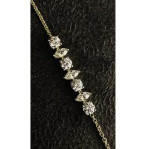 Simple Plan 9KT Swarovski Bracelet
