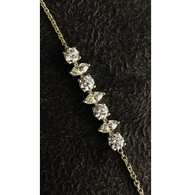 Simple Plan 9KT Swarovski Bracelet - Image 2