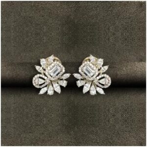 Antique Design 9KT Swarovski Earring