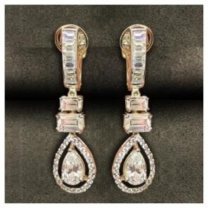 9KT Dazzling Swarovski Ladies Earring
