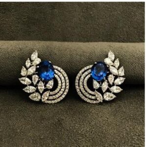 Fashionable 9KT Swarovski Earring