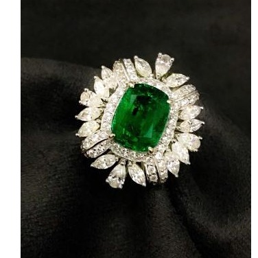 9KT Causal  Swarovski Ladies Ring