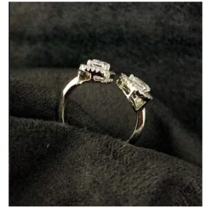 9KT Antique Style  Swarovski Ring