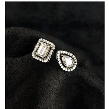 9KT Antique Style  Swarovski Ring