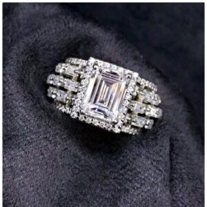 Designer 9KT Swarovski Ring