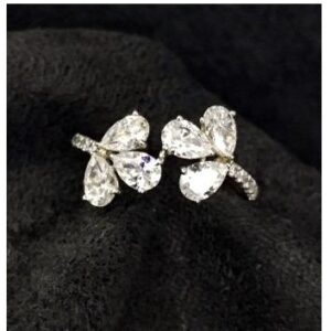 Stylish Ring 9kt Swarovski For Women