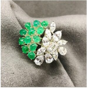 9KT Gorgeous Swarovski Ladies Ring