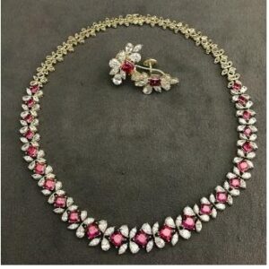 9kt Essentials Swarovski Necklace Set