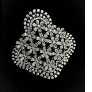 Attractive 9KT Swarovski Fancy Ladies Pendant