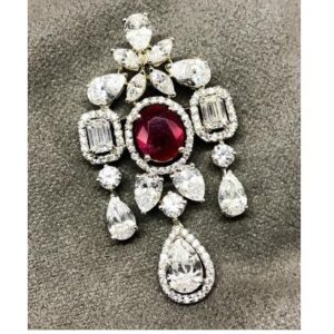 9KT Swarovski Royal Style Pendant Set