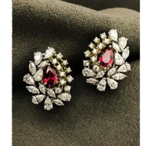 Traditional  9KT Swarovski Ladies Pendant Set