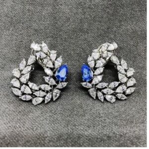 Antique 9KT Swarovski Ladies Pendant