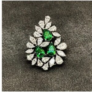 Designer 9KT Swarovski Pendant Set
