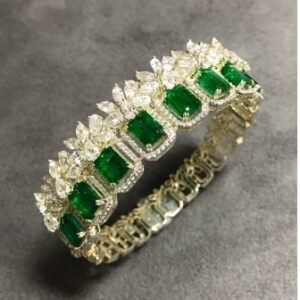 Designer 9KT Gold Swarovski Ladies Bracelet