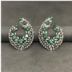 9kt Gold Swarovski Designer Ladies  Bali