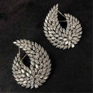 9kt Swarovski Designer Gold Ladies bali