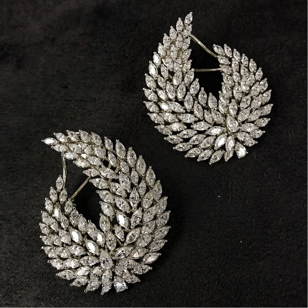 9kt Swarovski Designer Gold Ladies bali
