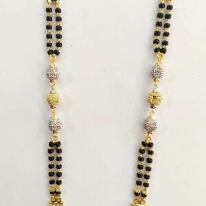 22k Gold Cz Designer Long Mangalsutra DVJ-026
