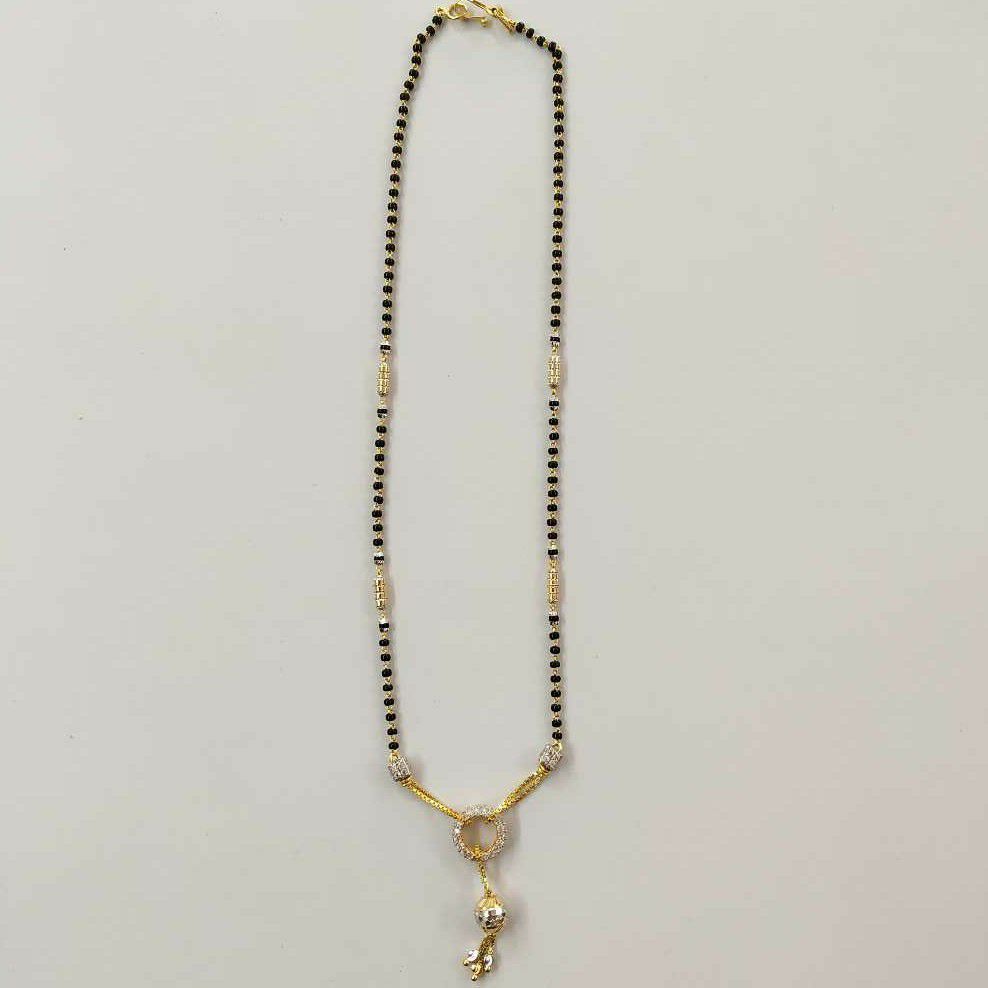 22k Gold Fancy Single Line Mangalsutra DVJ-024