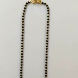 22k Gold Cz Ball Single Line Mangalsutra DVJ-023
