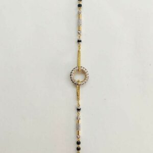 22k Gold Fancy Diamond Bracelet DVJ-014