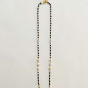 22k Gold Designer Single Line Mangalsutra DVJ-013