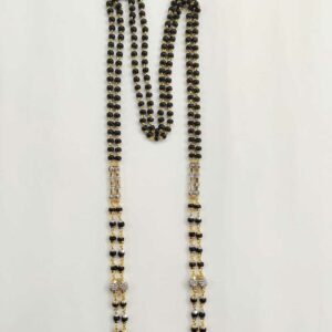 22k Fancy Double Line Mangalsutra DVJ-009