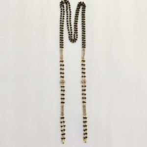 22k Fancy Double Line Mangalsutra DVJ-009