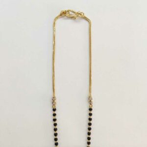 22k Gold Cz Fancy Mangalsutra DVJ-007