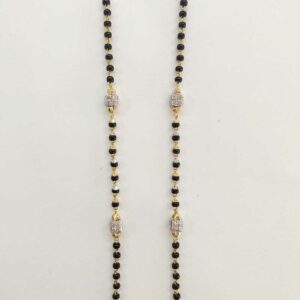 22k Gold Cz Fancy Mangalsutra DVJ-007