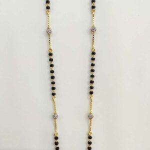 22k Gold Single Line Mangalsutra DVJ-004