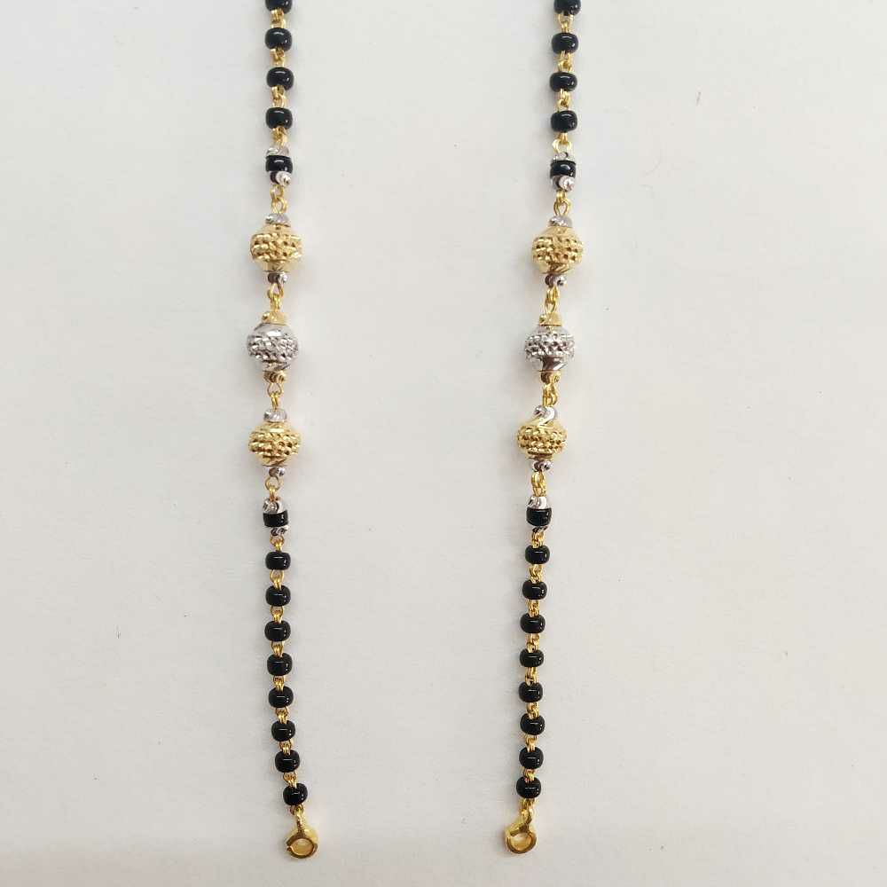 22k Gold Fancy Mangalsutra DVJ-001 - Image 2