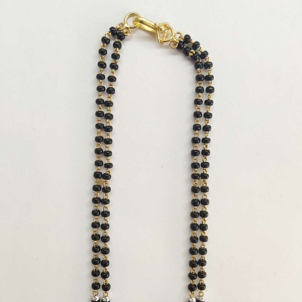 22k cz designer mangalsutra - Image 3
