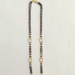 22k cz designer mangalsutra