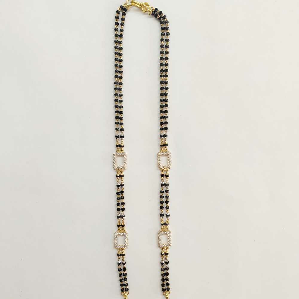 22k cz designer mangalsutra