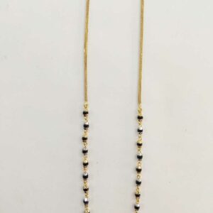 Cz ball designer mangalsutra