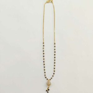 Cz ball designer mangalsutra