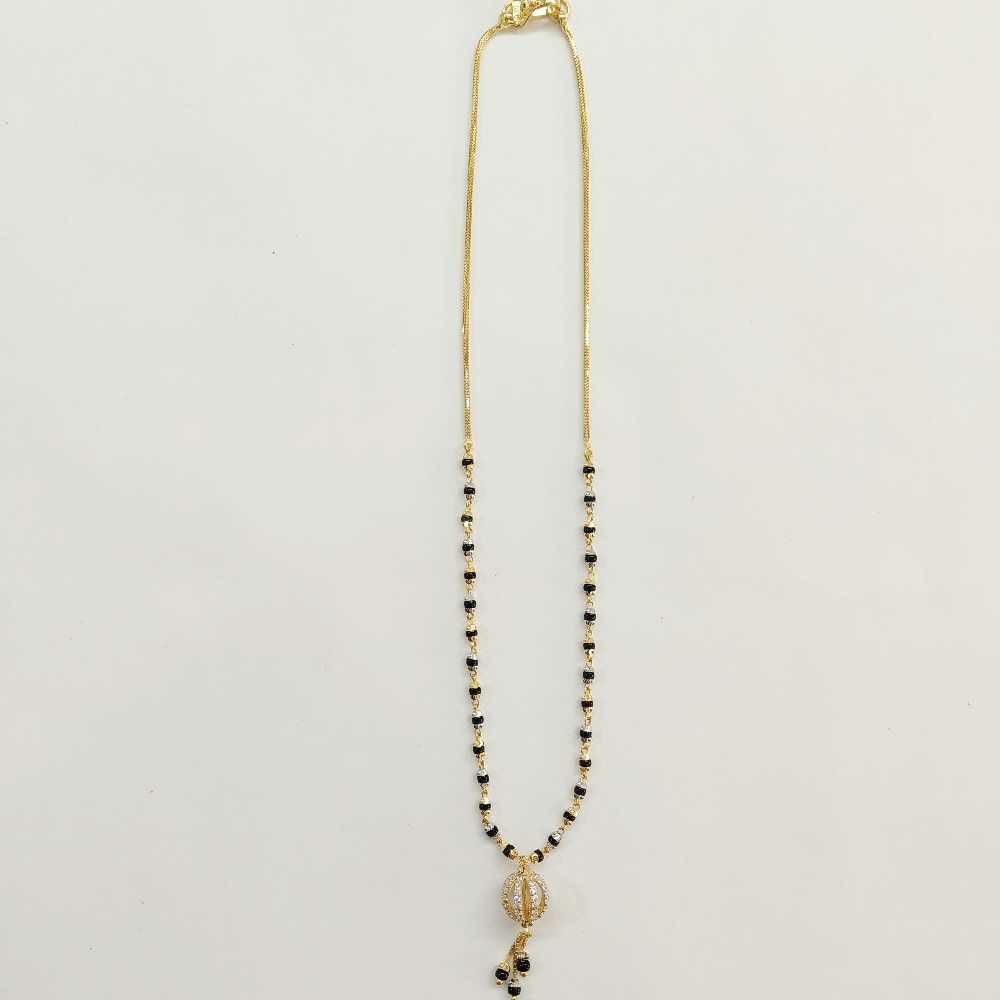 Cz ball designer mangalsutra