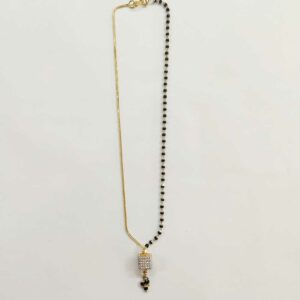 22k cz designer mangalsutra