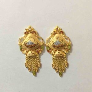 22kt Gold stylish Earring