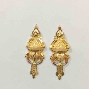 22KT Gold Fancy Exclusive Earring